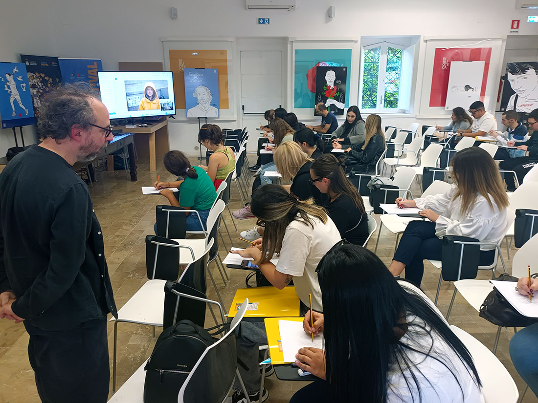 Workshop Tolk Mostra Gianluca Costantini