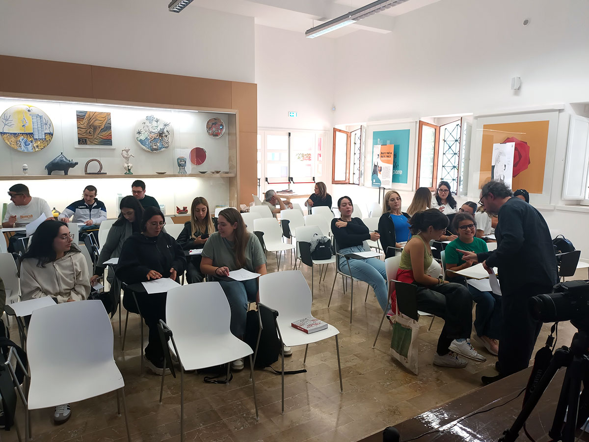 Workshop Tolk Mostra Gianluca Costantini