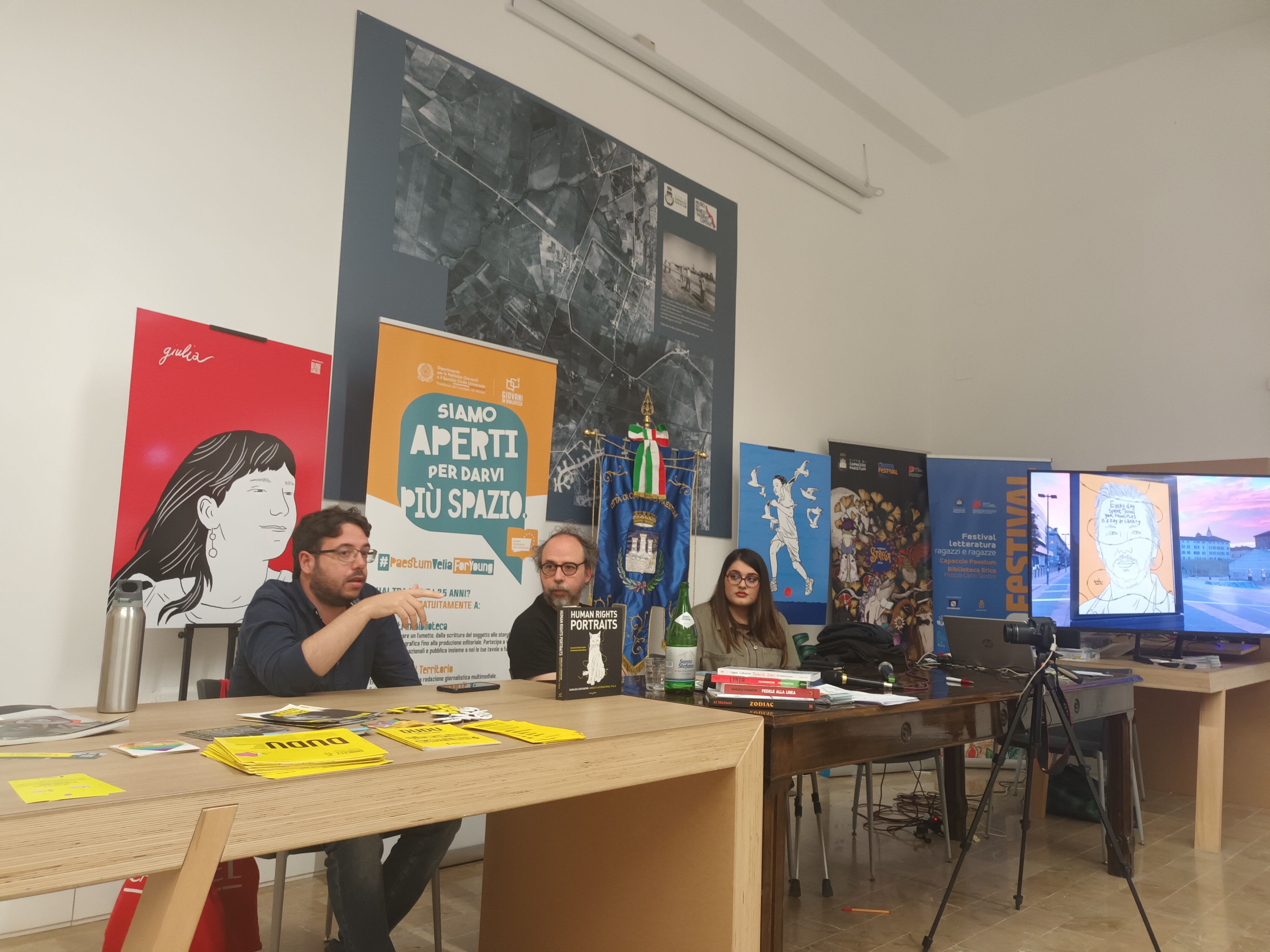  Workshop e mostra con Gianluca Costantini e Laura Cappon
